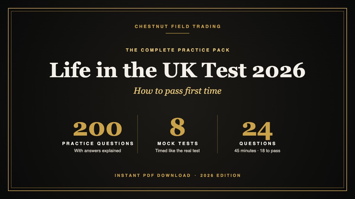 Life in the UK Test 2026: How to Pass First Time (Format, Fee, Booking and Practice Questions)