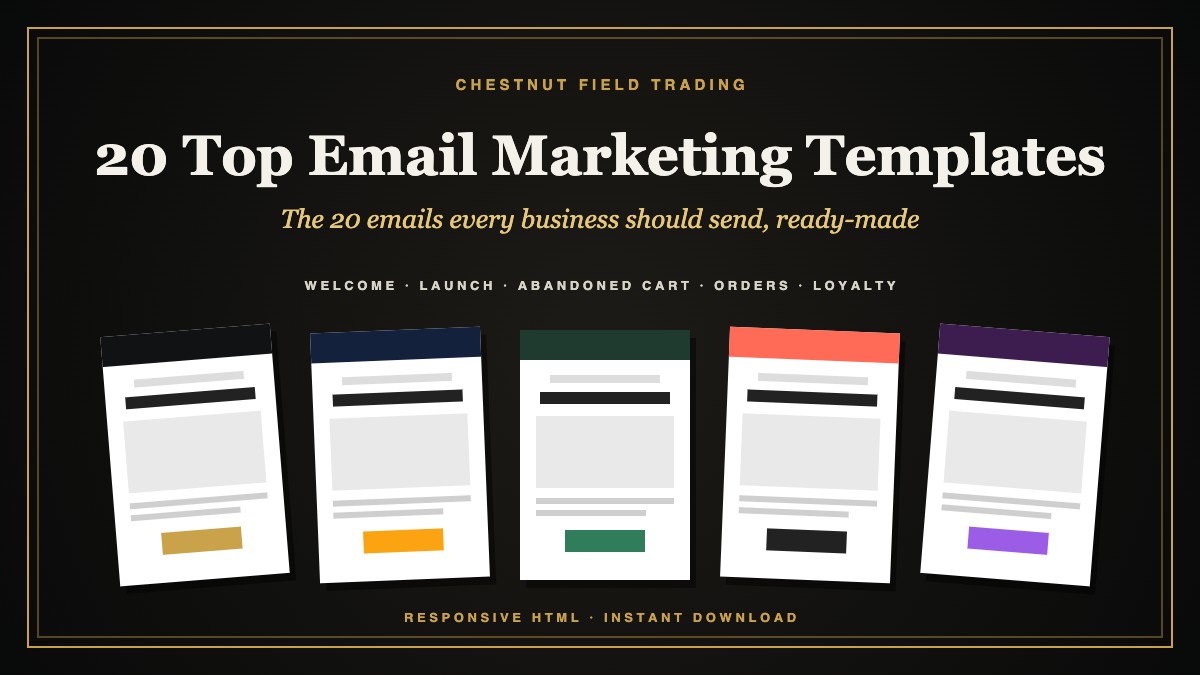 20 Emails Every Business Should Send (and Ready-Made Templates for Each)